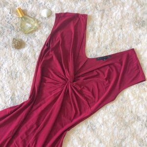Deep Red Classy Dress